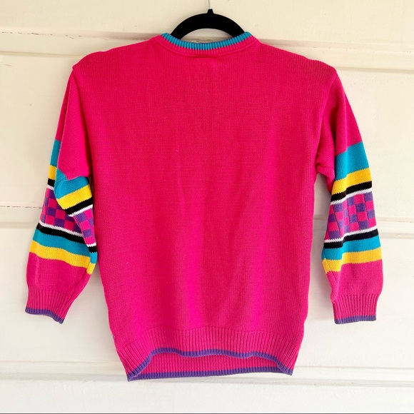 Vintage 90s Mickey and Minnie Sweater - Picture 4 of 5